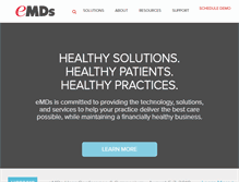 Tablet Screenshot of e-mds.com